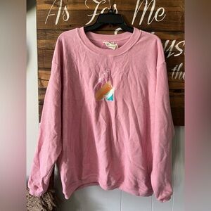 Jadelynn Brooke Pink Ribbed Tee Disney